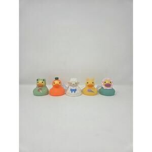 Easter Spring Rubber Duck Collection set of 5